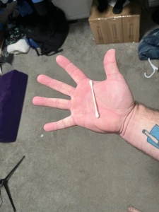 Any of y all into hands q tip for scale lol