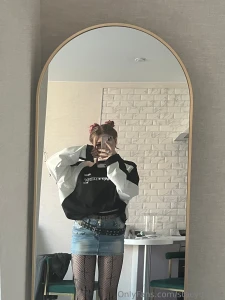 Nothing out of the ordinary just a cute picture in the mirror