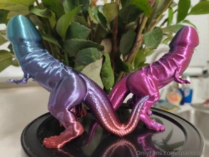 One of our newest creations the dickasaurus if interested in buying