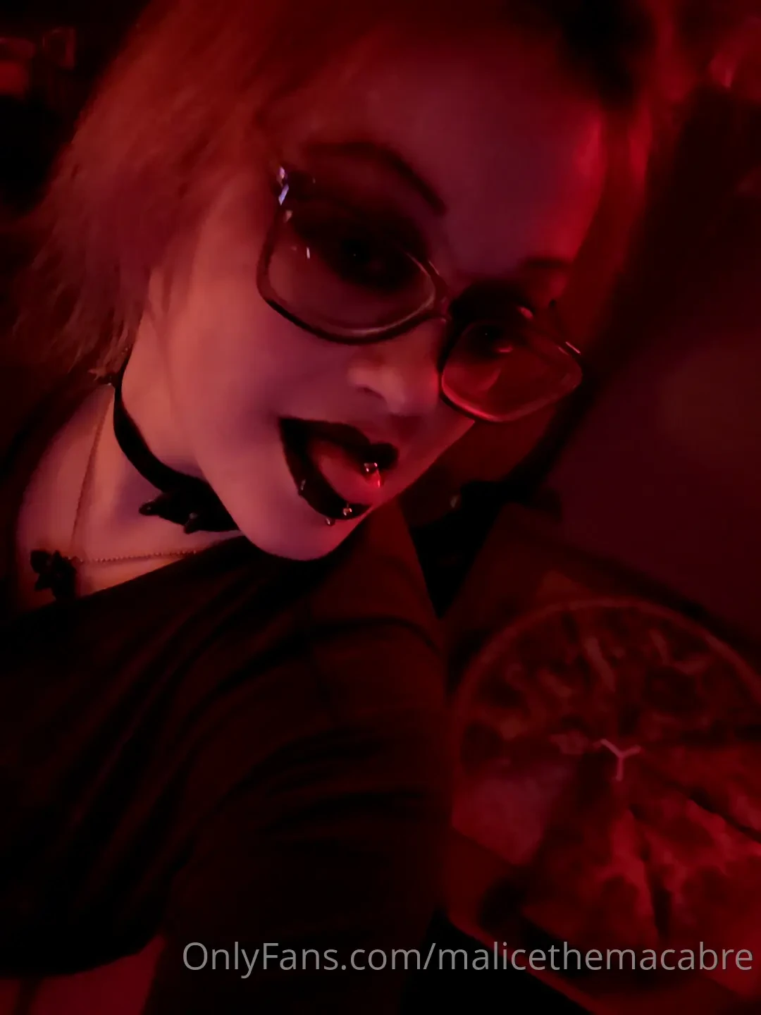 About 30 mins into horror movies pizza and chill and i give you this 