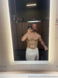 Little post workout towel is a bit small