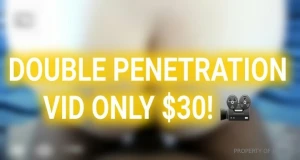 Double penetration tip 30 to receive it directly in your dms