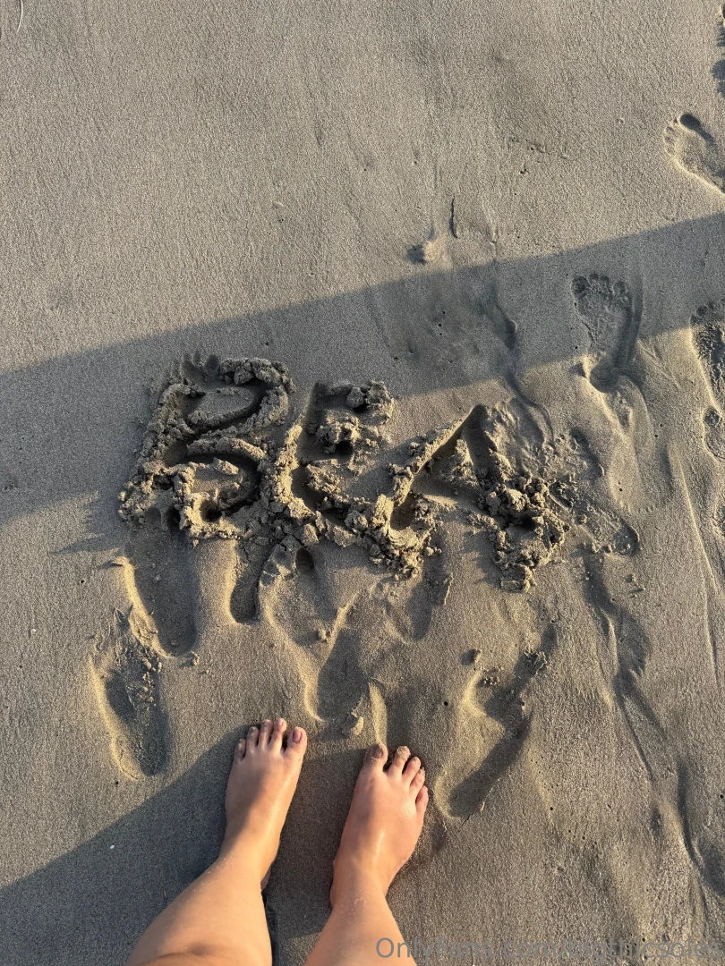 Sandy toes at the beach part 2 