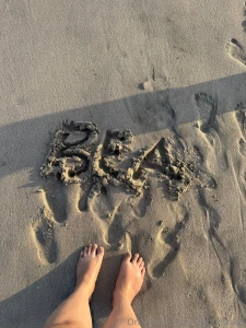 Sandy toes at the beach part 2
