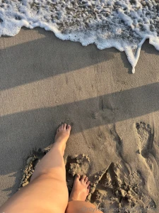 Sandy toes at the beach part 3