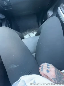 Lunch break oops my leggings are all wet