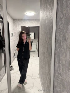 The pajamas are on my body but not my mood it s especially playful