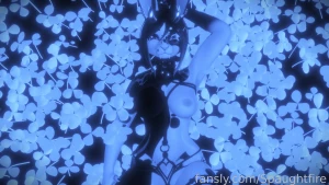 The contrast is nice won t you lie down with me furry female bunny