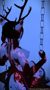 Baphomet is a fountain of temptation if just a little dangerous furry