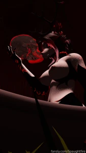 Mirror mirror demon furry anthro tits vr female part 1
