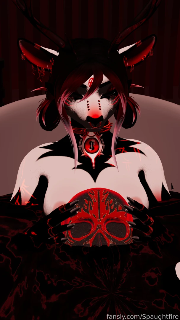 Mirror mirror demon furry anthro tits vr female part 2 