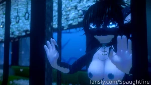 Banda is a bit shy around the camera but the site of the ocean part 2