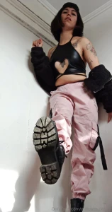 Today i woke up wanting to step on your dirty face and make you lick