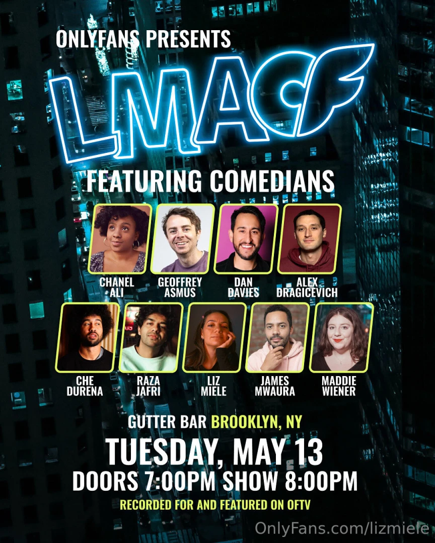 Taping a set for only fans next tuesday may 13th gutter bar in 