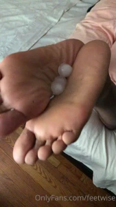 Need to cool off lick my soles