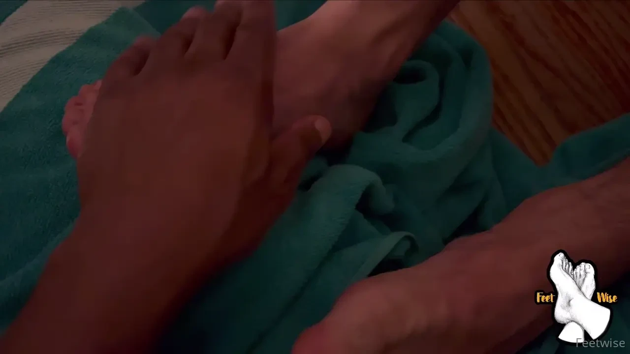 When you have a foot buddy who loves to give you a footjob keep them 