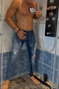 Lucas soaked in denim part 2