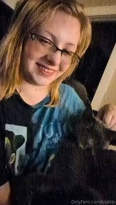 Cuddling the kitty catgram nonbinarytrans blondelife russianbluecats