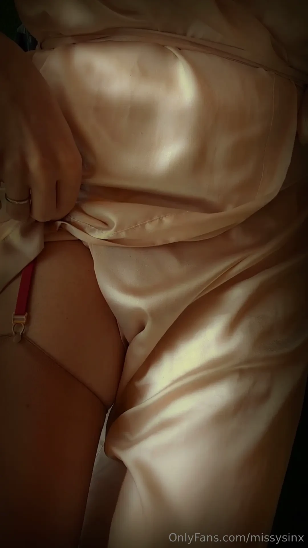 Bonus videos from satin robe set 