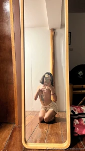 Caught between the mirror and my mood and trust me both are feeling a