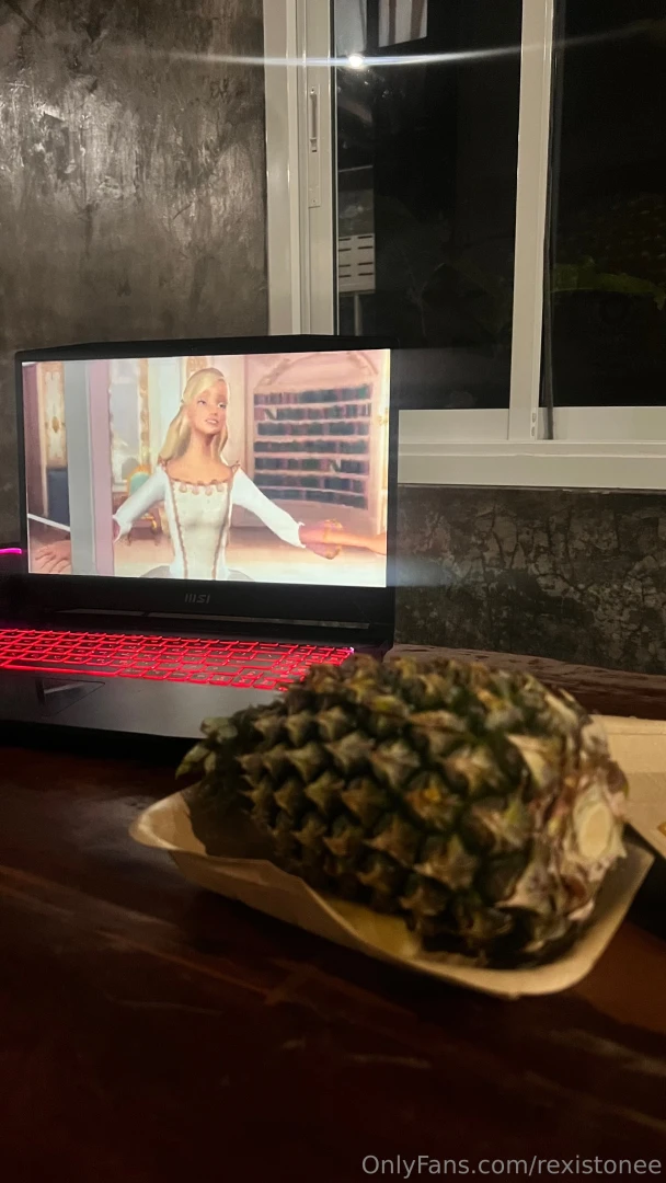 Roasted pineapple fried rice because sometimes the kink is edible 