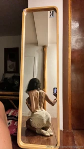 Mirror mirror did you turn to look twice i m just making sure the view