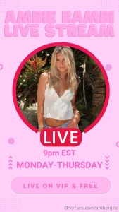 Live stream schedule nbsp monday- thursday 9 00 pm est nbsp part 1