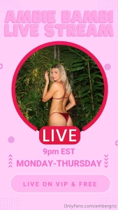 Live stream schedule nbsp monday- thursday 9 00 pm est nbsp