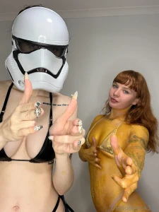 A storm trooper and c3po forgot to post these for may the fourth so part 1