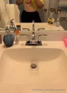 Cleaning the house wishing i was getting bent over the sink