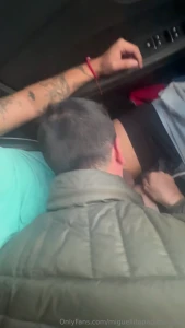 I got some head after the gym he loved my sweaty cock
