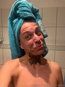 Just got out of the shower feeling fresh taking a shower with you