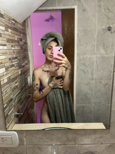 Wet hair wet skin wet everything this shower isn t the only thing