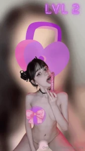 Lvl 2 hot and wet mouth swallows your cock so deep it feels like it
