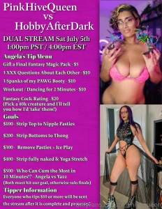 Join hobbyafterdark and me for a collab livestream this saturday i ve