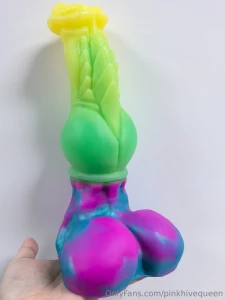 Look at this stunning hyper carnifex dildo nothosaur made for meee i