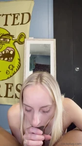 18 minutes of head until he nuts