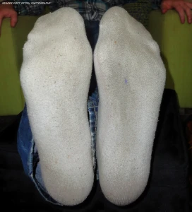 Rugged contractor patrick shows off his work boots filthy sweaty socks part 14