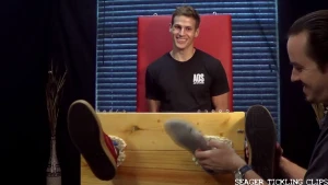 Newly remastered muscle stud jonathan phdpepper is the ideal tickle