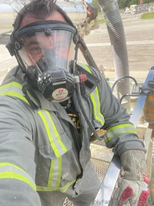 Hard working birthday boy