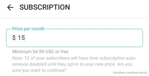 I have upped the price to 15 a month however i ve added lots of