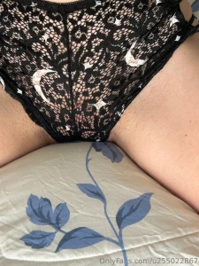 There s something shiny hiding under this lace only subs get to see it