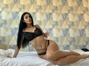 If you were here i m standing by the bed in my underwear music playing