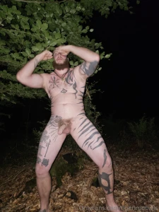 Don t wander in the forest at night beware the monster