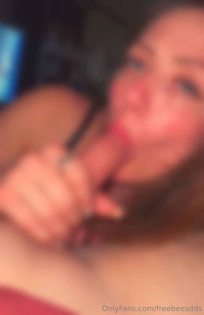 I look so hot with my mouth full of cock dm bj vid if you want the 