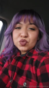 Quick throwback with my purple hair i miss so much part 1