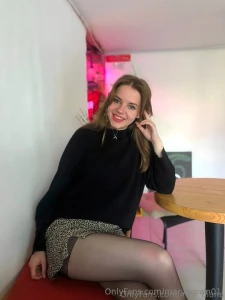 Shy mini-girl mini_diana o-ops did my skirt ride up again these tights part 4
