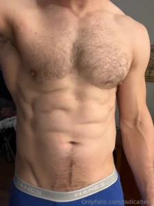 Above the waist and below