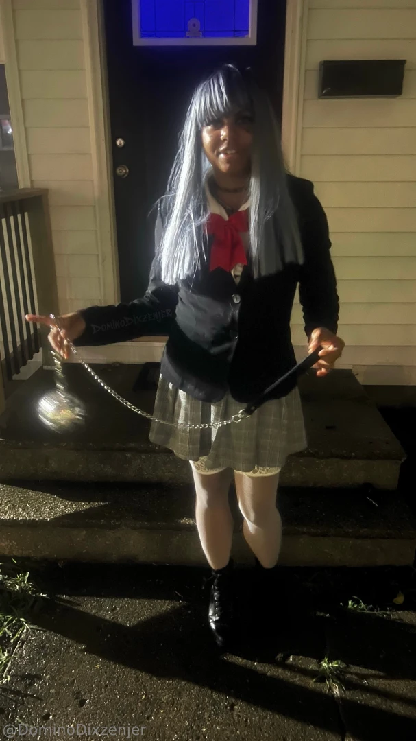 Tuesday take gogo yubari costume for a house party in indianapolis 