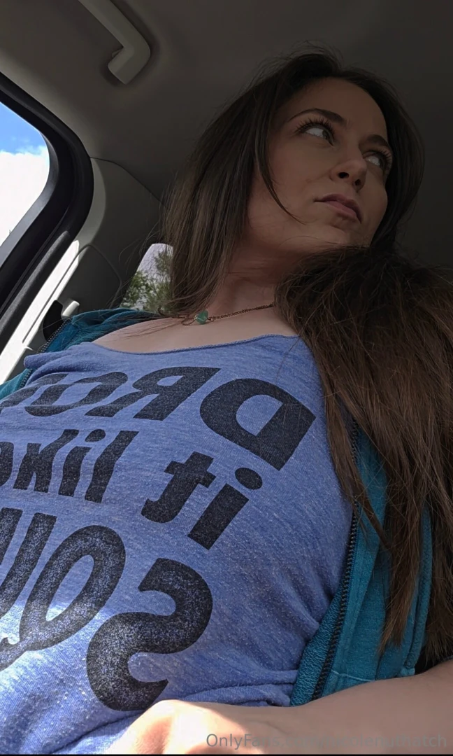 Stripping down in the car this morning 